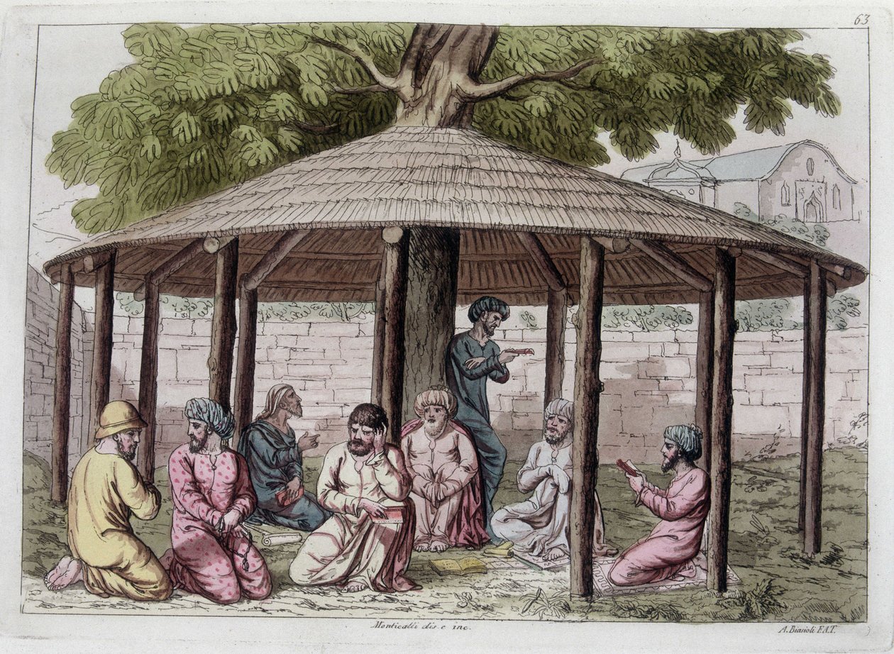 Setta speciale di Sophie, Persia. In “Il costume antico e moderno” da Unknown artist