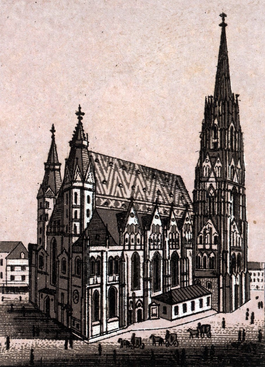 Cattedrale di Santo Stefano a Vienna in Austria in 