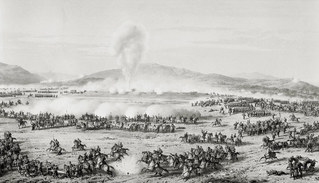 La battaglia di Tetouan, 4 febbraio da Unknown artist