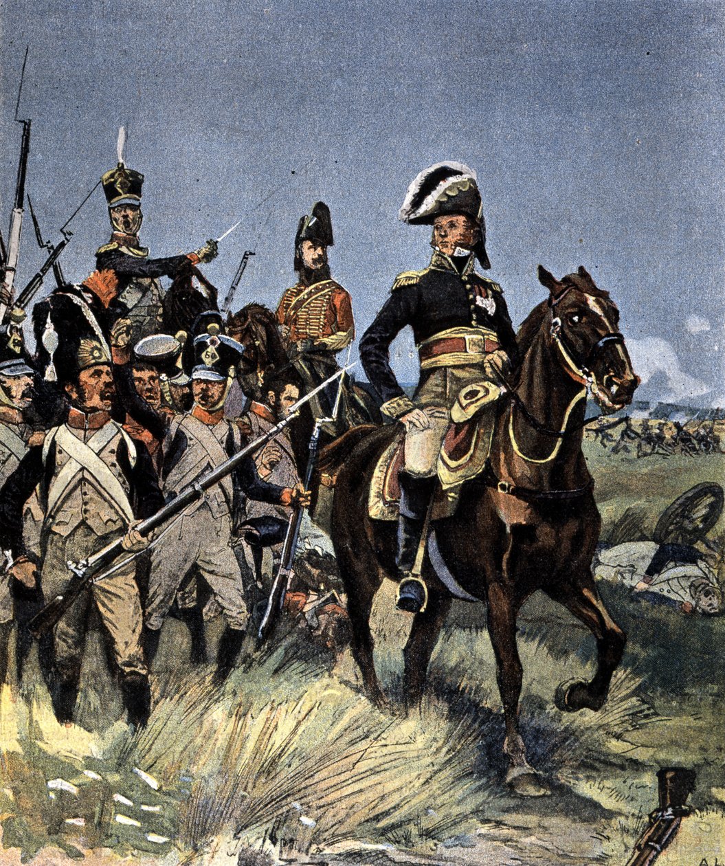 Le grandi battaglie - Maresciallo Michel Ney (1769-1815) a Friedland, 14 giugno da Unknown artist