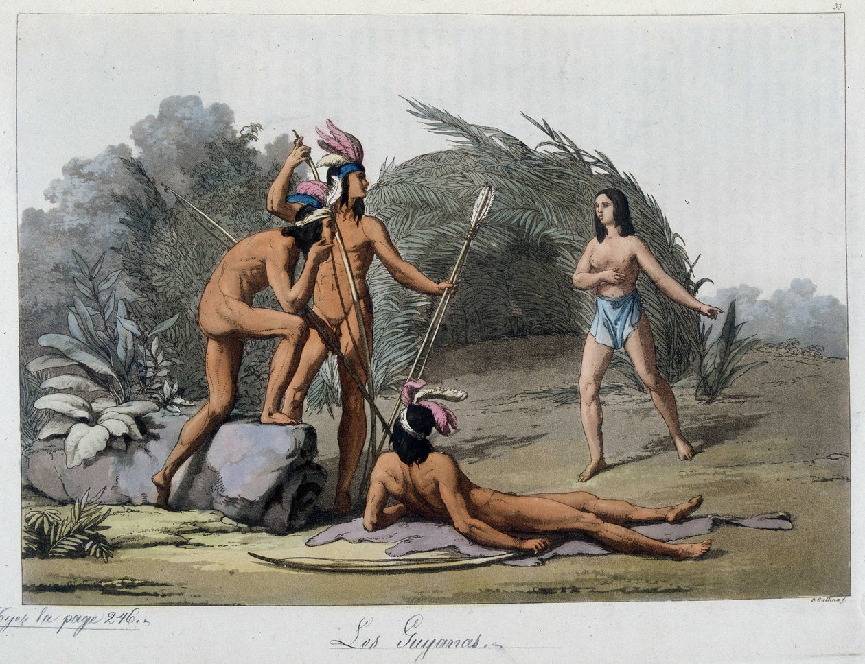 I Guijanas, indiani del Paraguay. In 