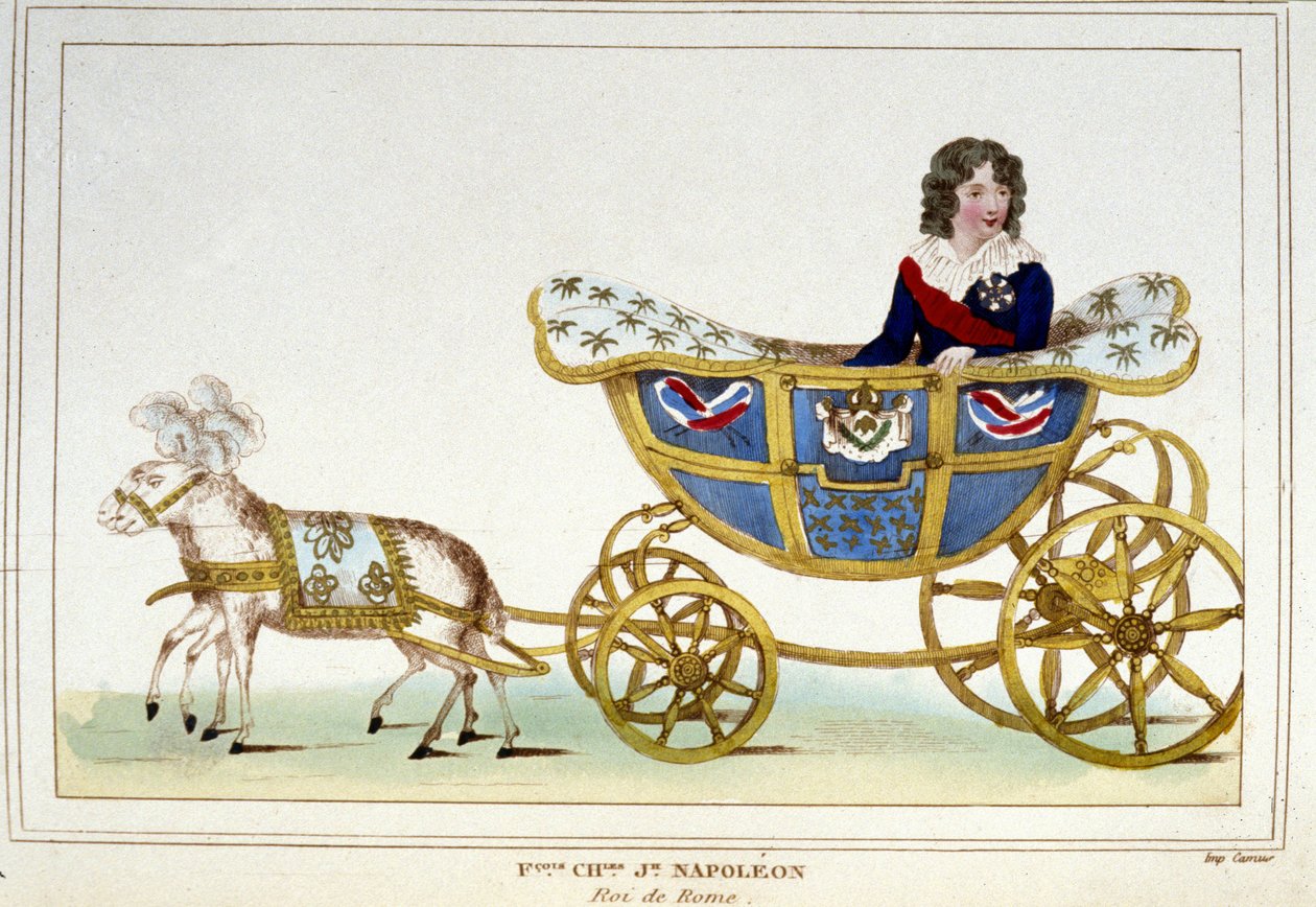 Il Re di Roma (Napoleone II) giovane ragazzo, figlio di Napoleone I da Unknown artist
