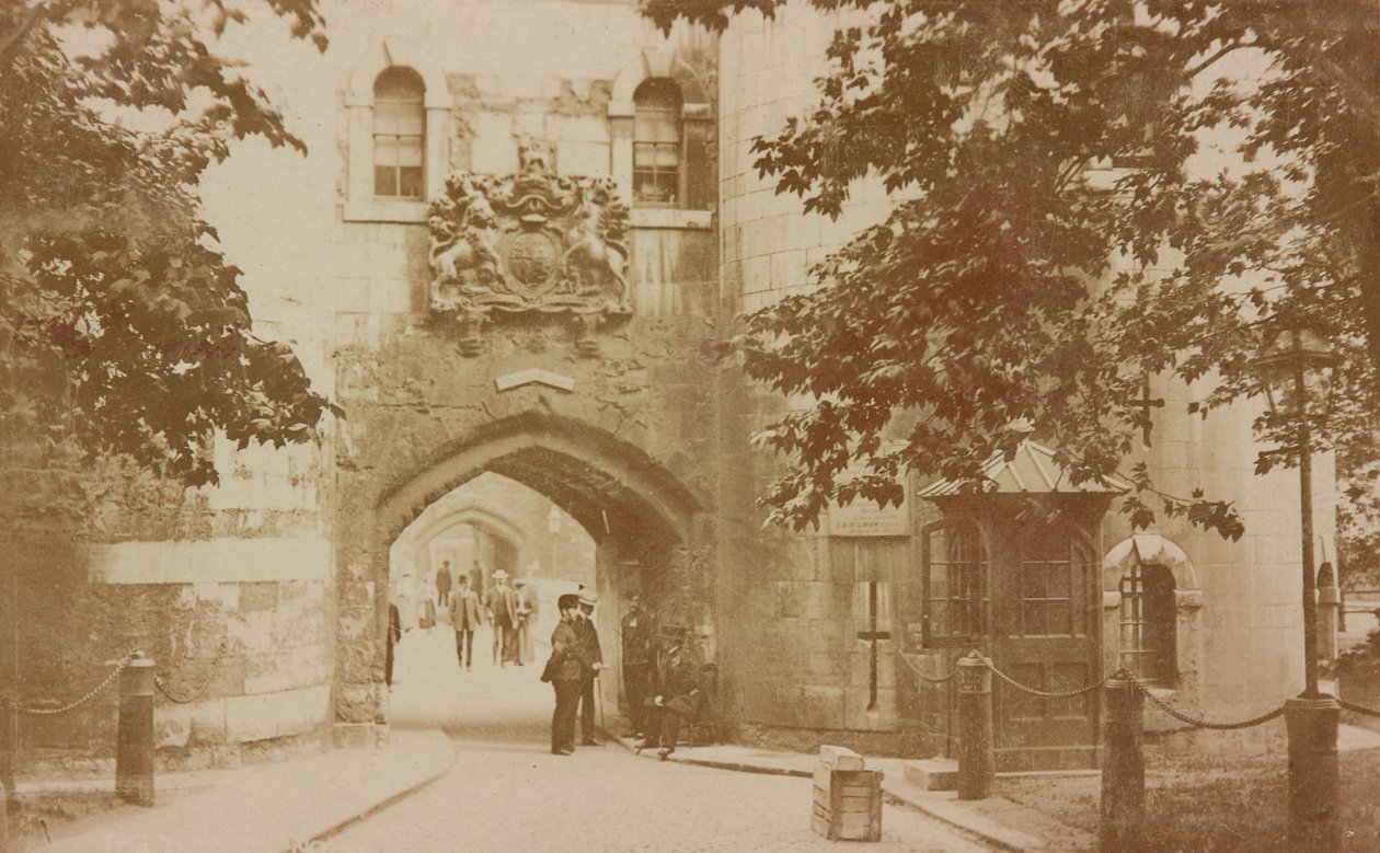 La Torre di Mezzo, 1903 circa (cartolina) da Unknown Artist