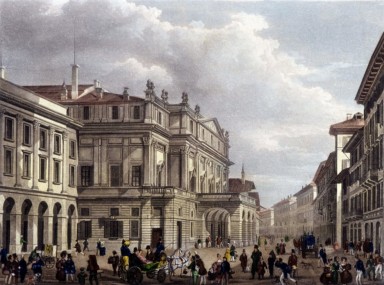 Il Teatro alla Scala di Milano all