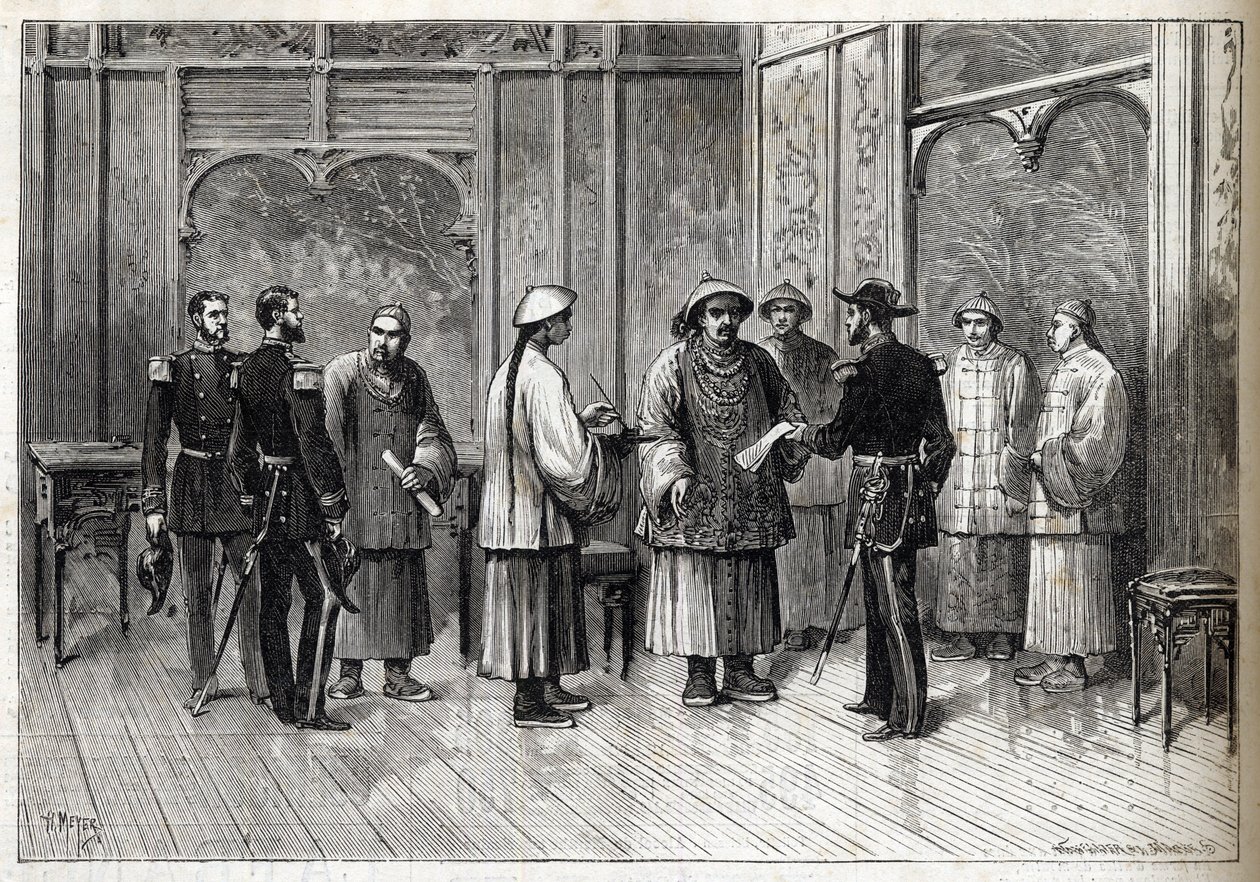 Accordo di Tientsin o Convenzione Li-Fournier - Accordo di Tientsin - Convenzione Li-Fournier (Li Fournier) - 11 maggio da Unknown artist