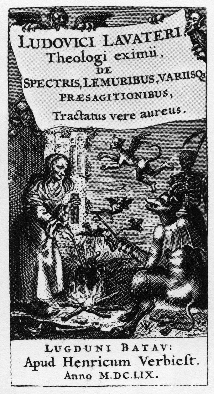 Il calderone della strega - Frontespizio del libro 