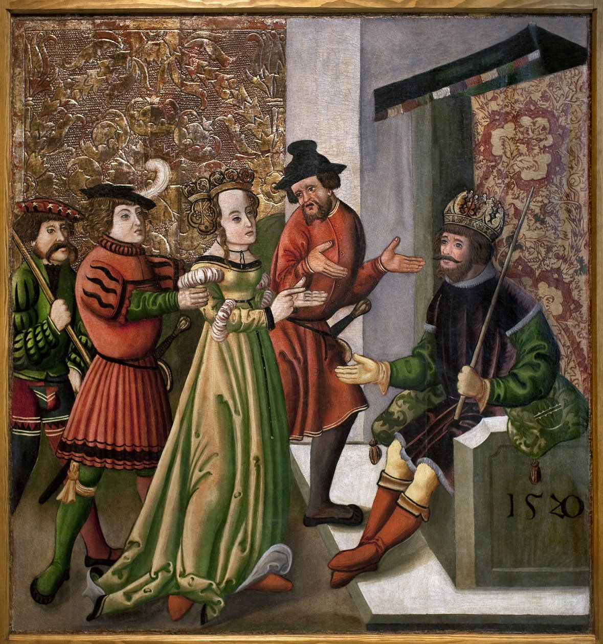 La conversazione (disputatio) tra Santa Caterina e i filosofi da Unknown artist