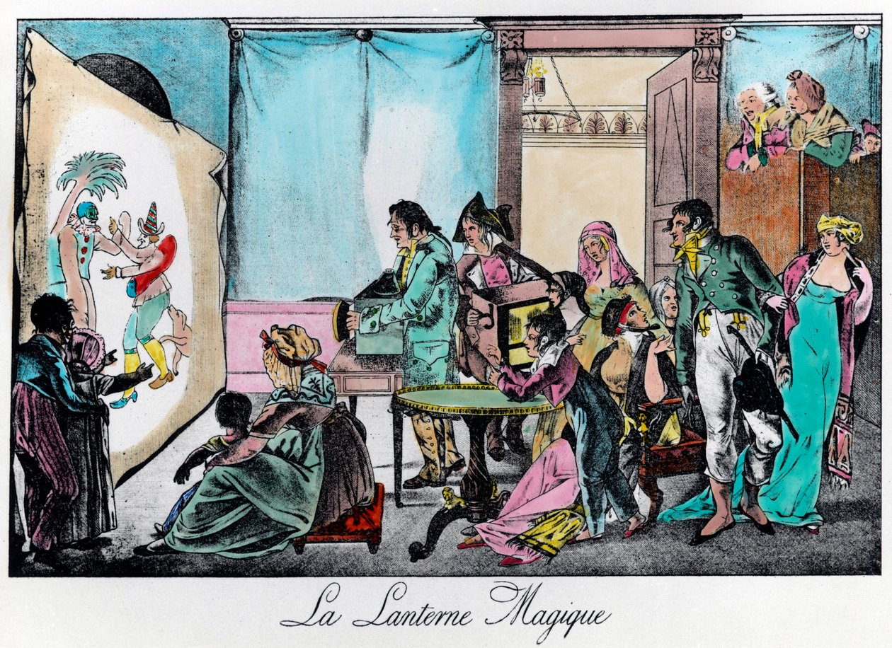 La lanterna magica da Unknown artist