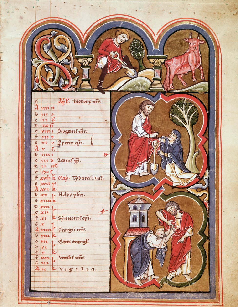 Il mese di aprile, Noli me tangere, l