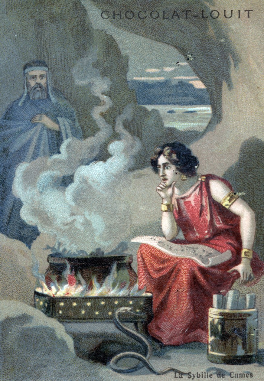La Sibilla sacerdotessa cumana che presiede l