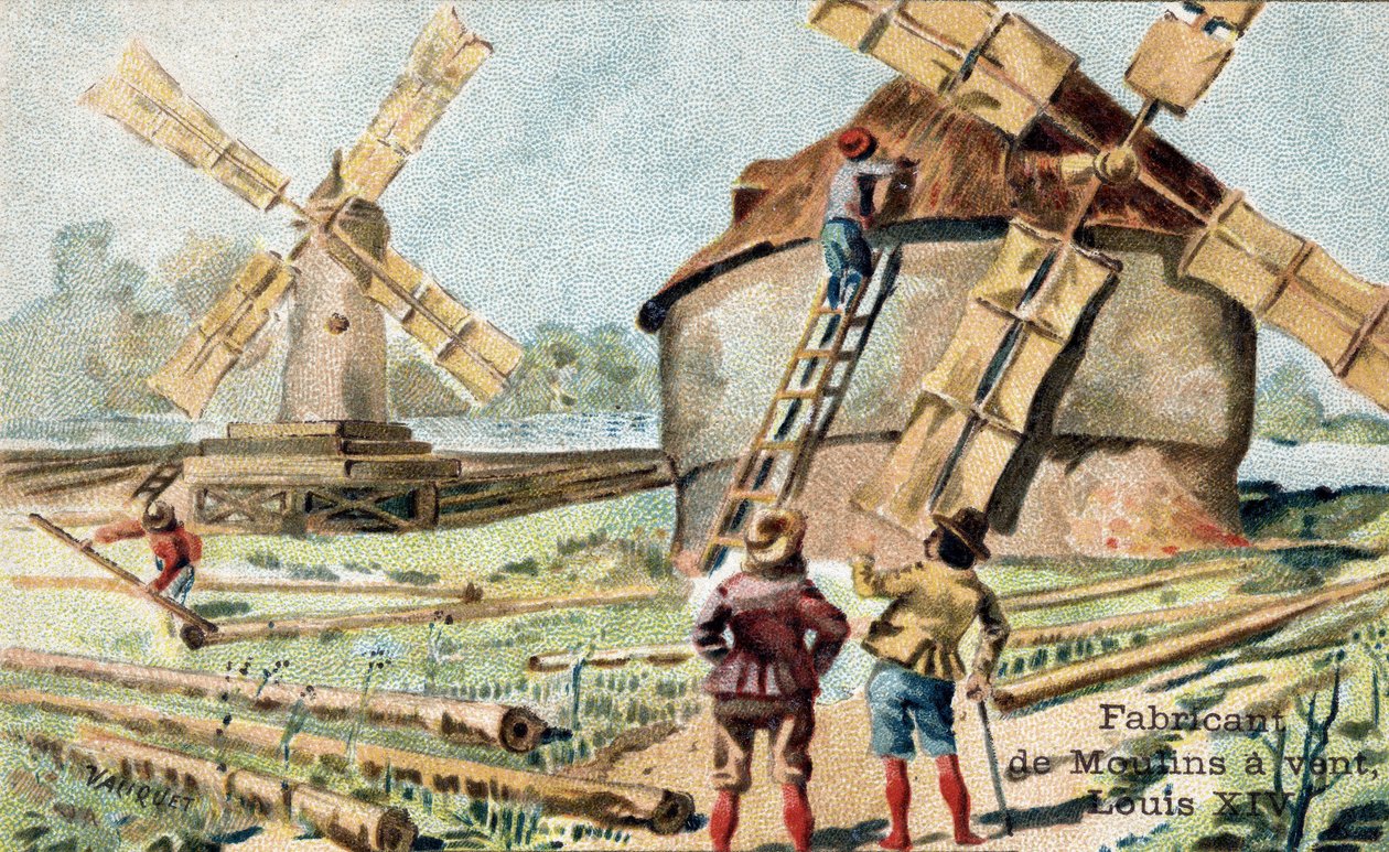 Il mestiere di fabbricante di mulini a vento all