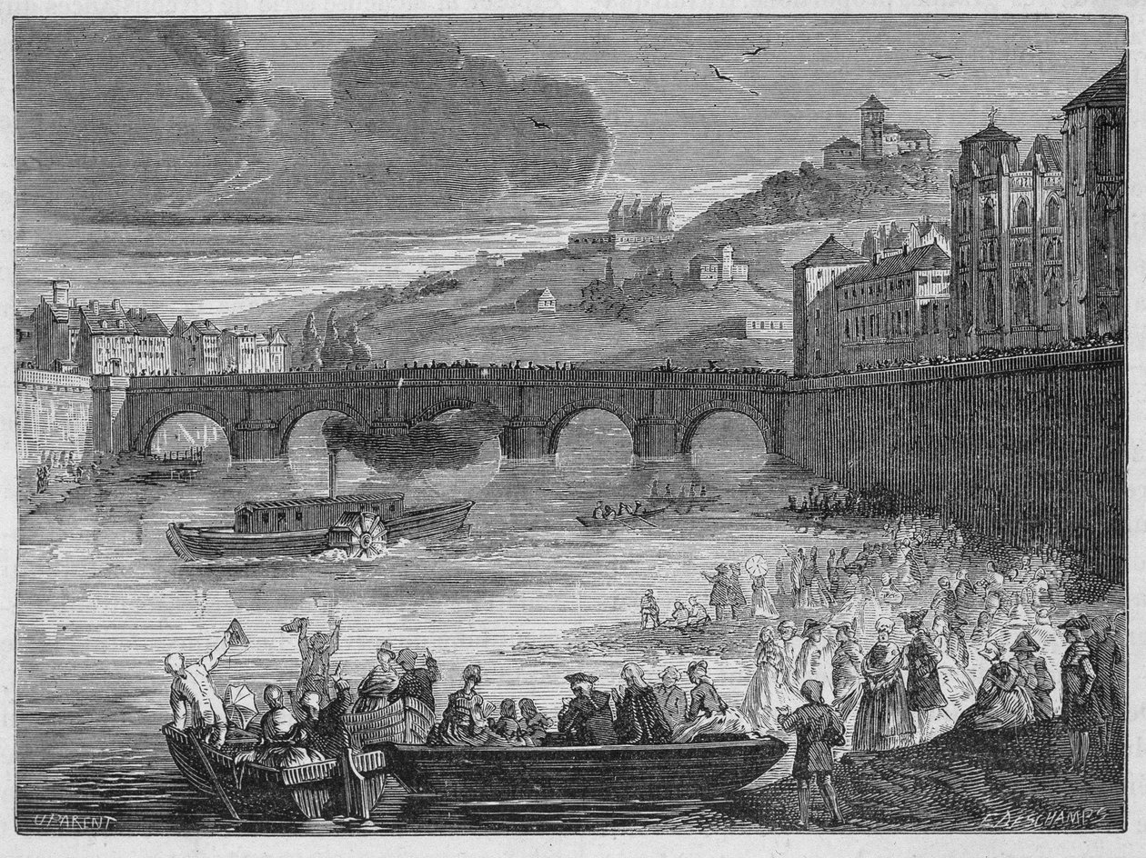 Il battello a vapore del marchese Jouffroy d