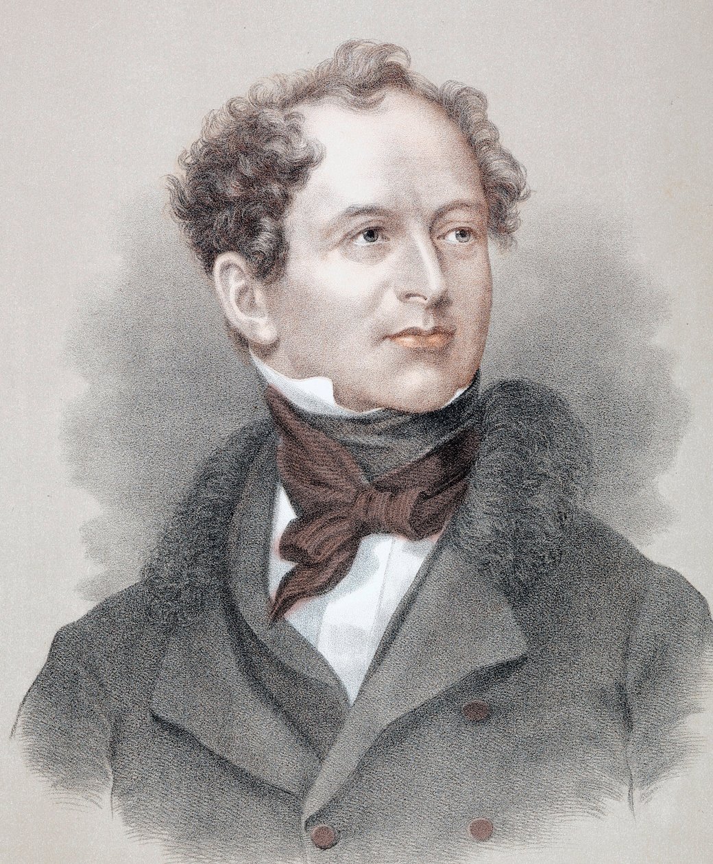 Thomas Moore (1779-1852), poeta irlandese da Unknown artist