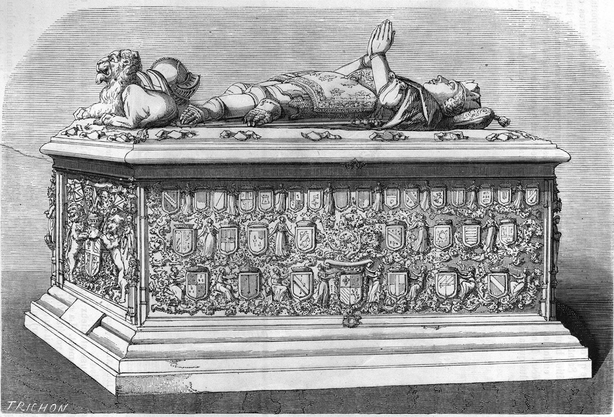 Tomba di Carlo il Temerario, duca di Borgogna (1433-1477) da Unknown artist