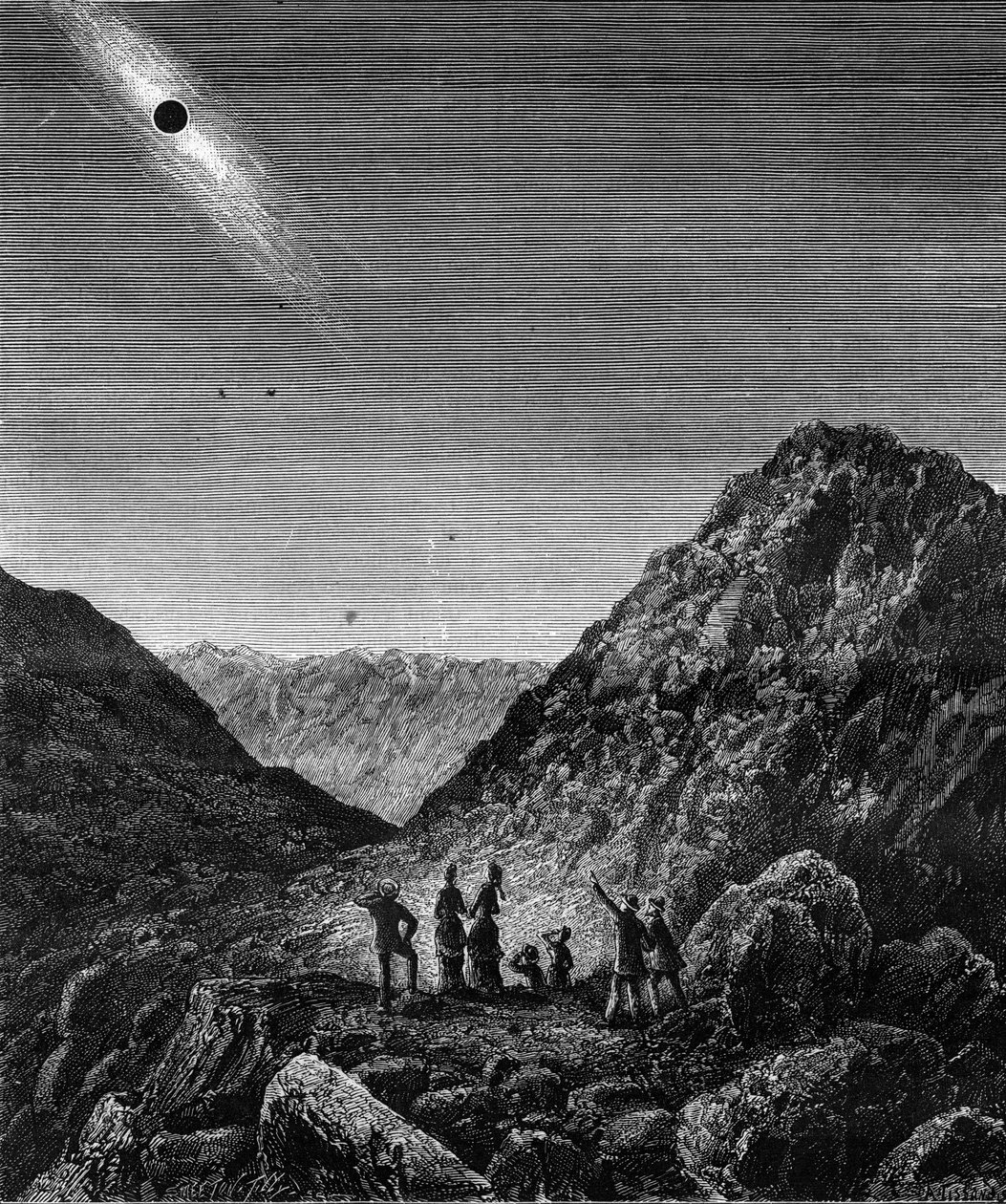 Eclissi totale del 29 luglio da Unknown artist