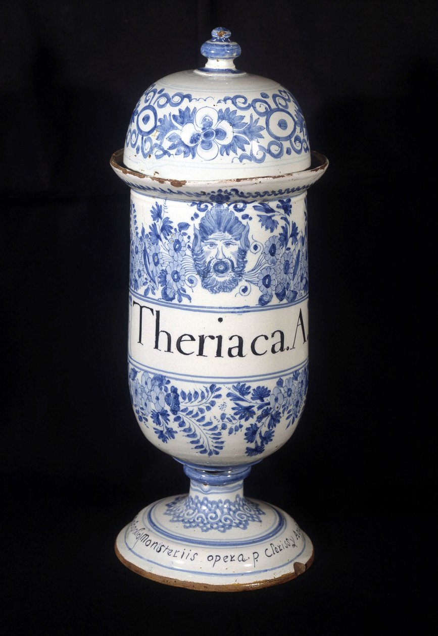 Vaso da farmacia del 17° secolo da Unknown artist