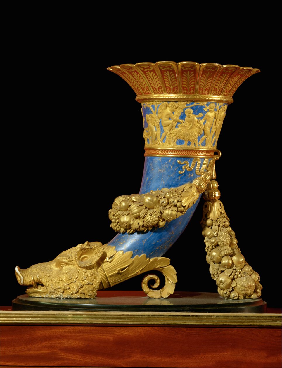 Vaso Rhyton, noto come "cornetta antica" dal ... da Unknown artist
