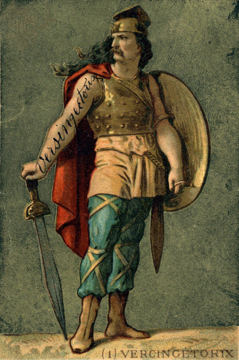 Vercingetorige, capo gallico da Unknown artist