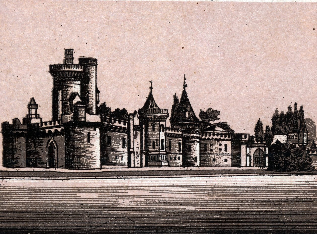 Vienna, Austria: vista del castello di Laxenburg da Unknown artist