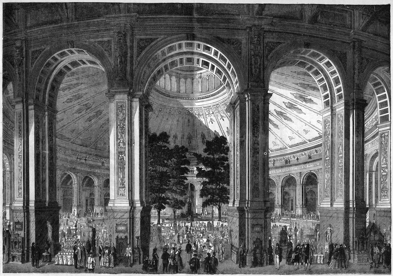 Esposizione Universale di Vienna. da Unknown artist