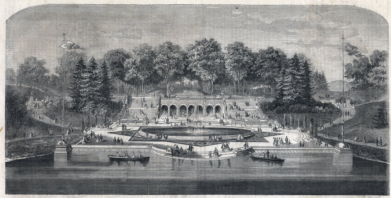 Veduta del giardino 