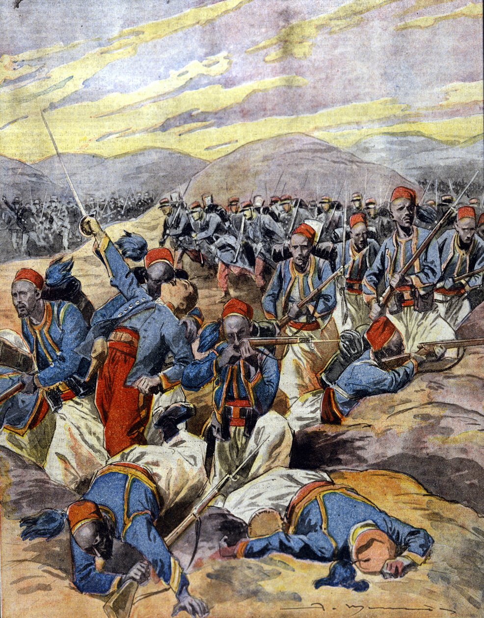 Guerra 1914-1918: Cavalieri africani dell