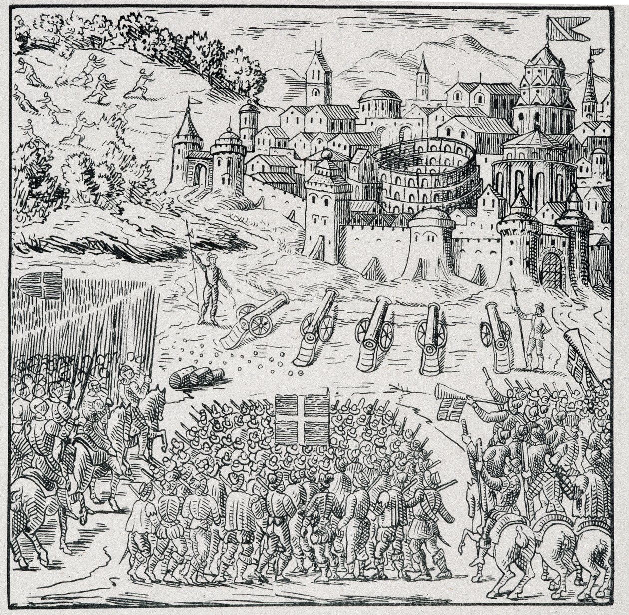 Assedio della città di Nîmes dall