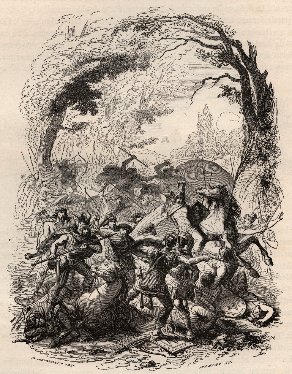 Guerra dei Galli: Battaglia di Aduatuca tra il popolo belga degli Eburoni e l