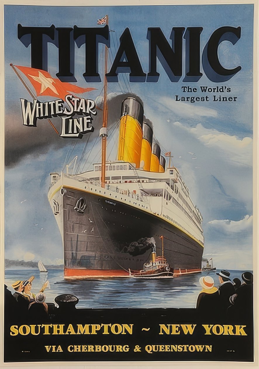 White Star Line. Titanic da Unknown