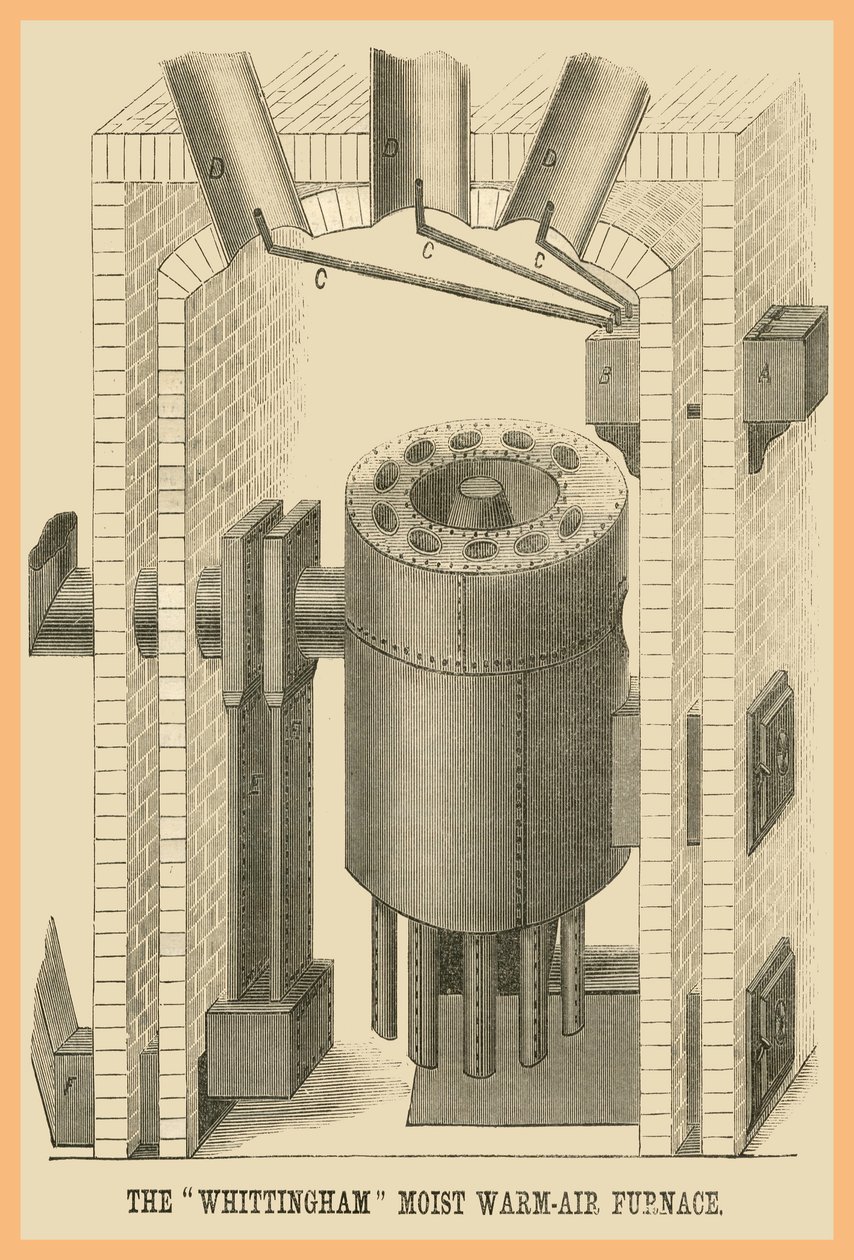 Forno ad aria calda Whittingham da Unknown Artist