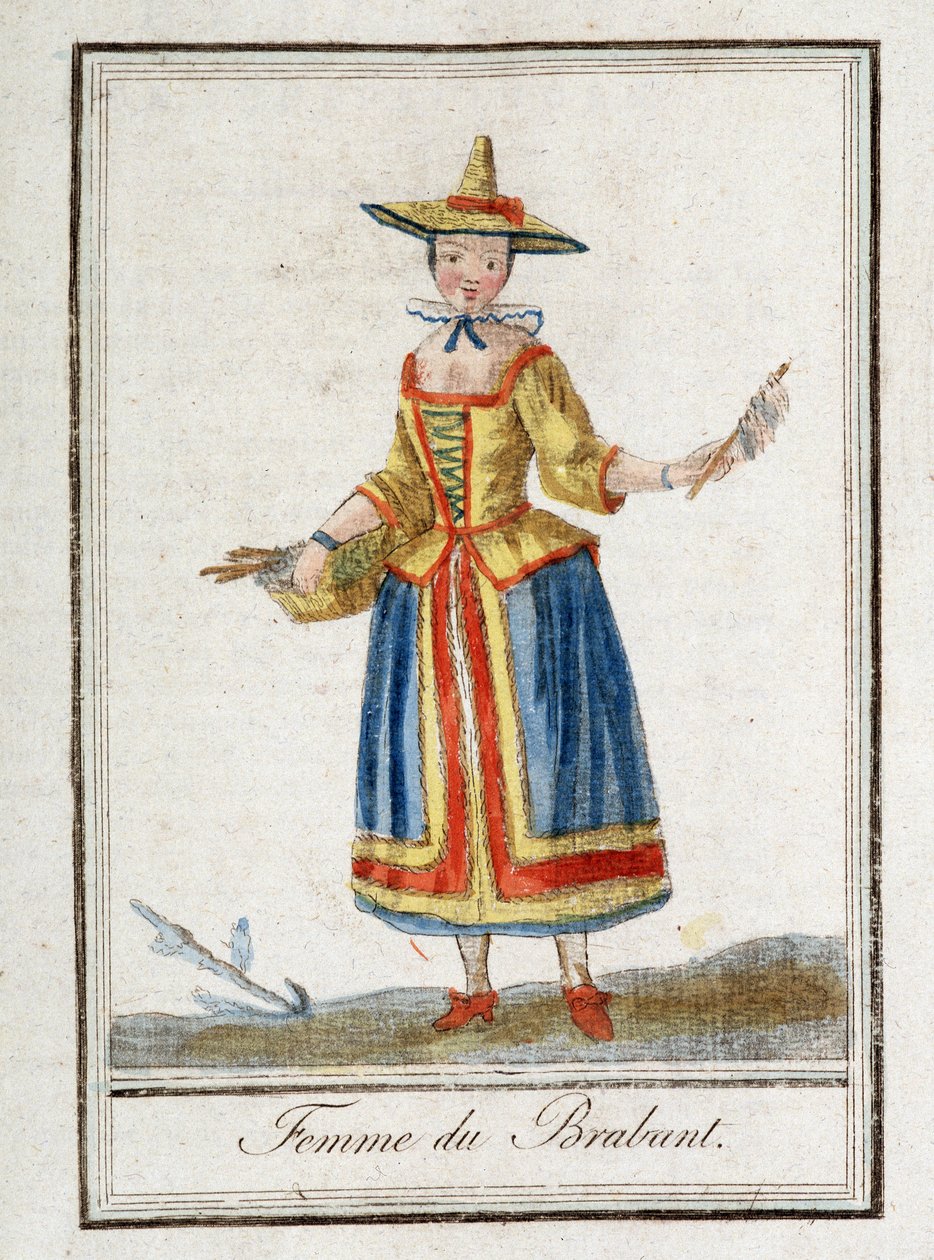 Donna del Brabante (Belgio) da Unknown artist