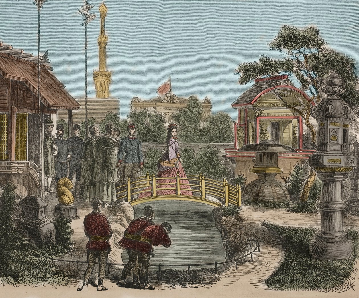 Esposizione Universale 1873 Vienna in Austria - Esposizione Universale di Vienna - Francesco Giuseppe I d
