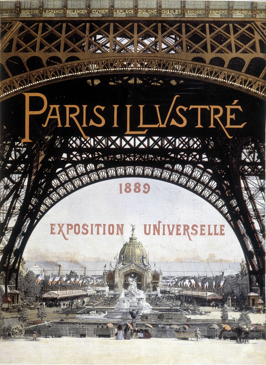 Esposizione mondiale a Parigi nel 1889 in "Paris illustrated" da Unknown artist