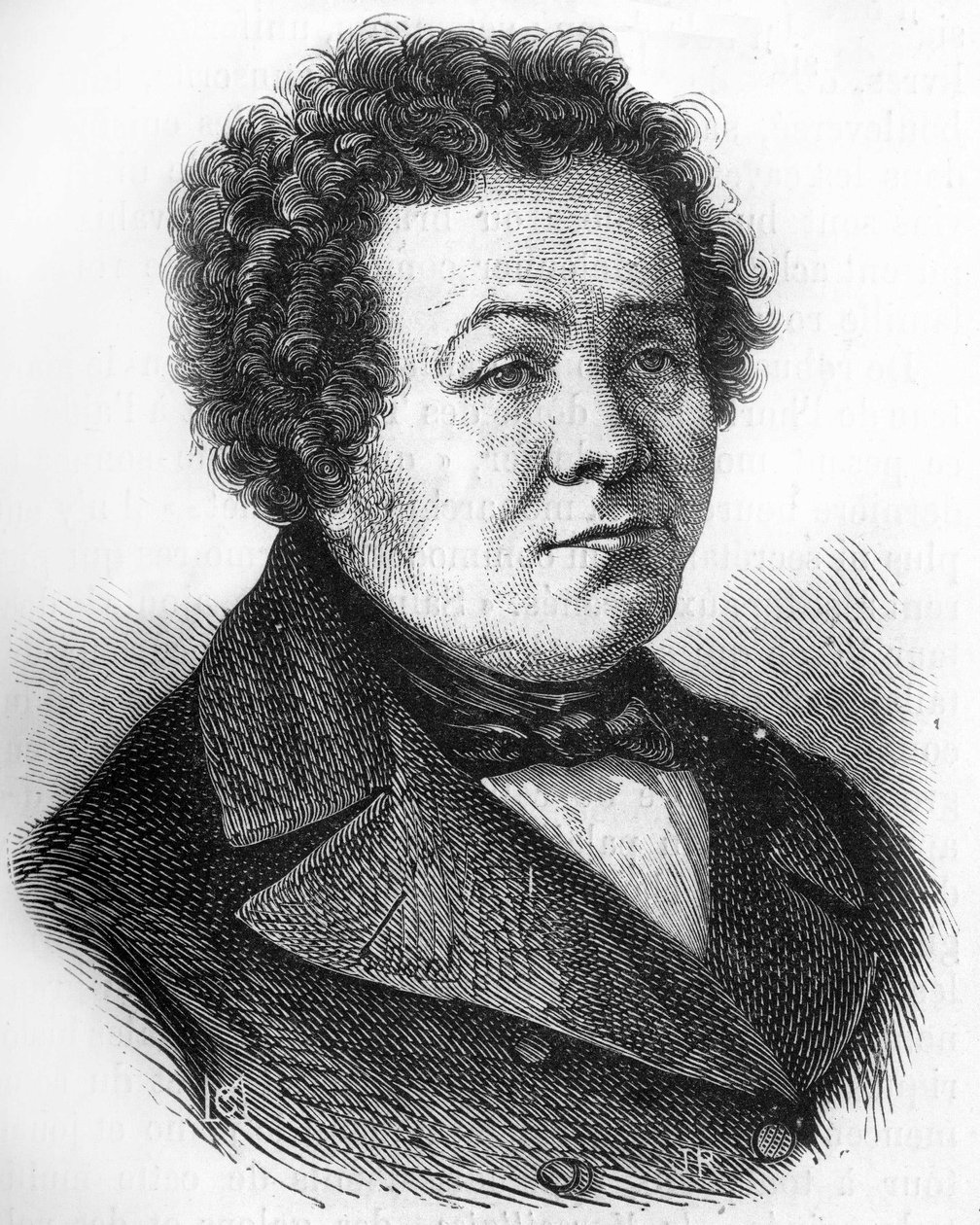 Ritratto di Adolphe Crémieux (1796-1880), politico francese da Unknown artist