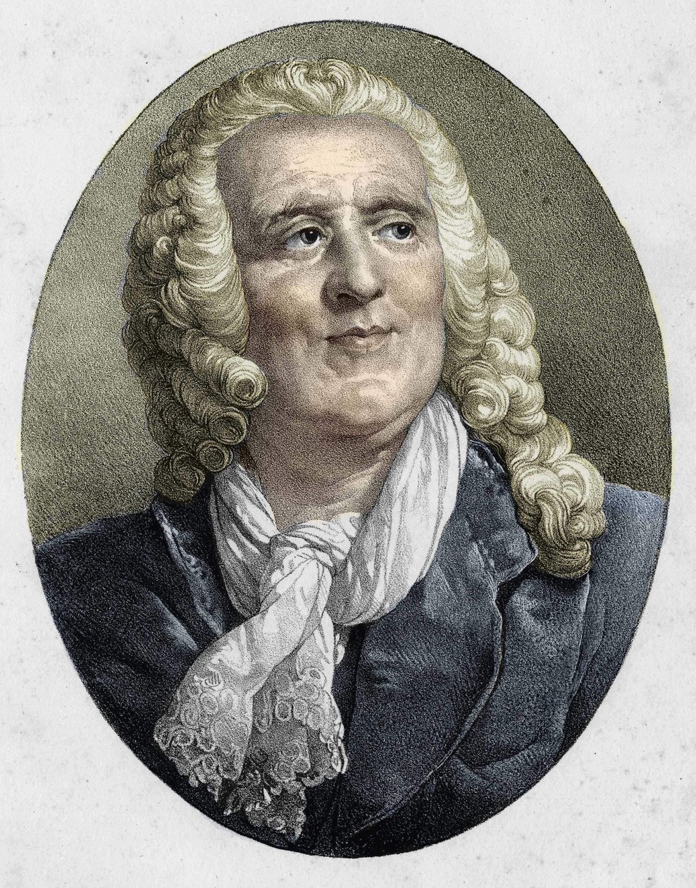 Ritratto di Alexis Piron, poeta e drammaturgo francese (1689-1773) da Unknown artist