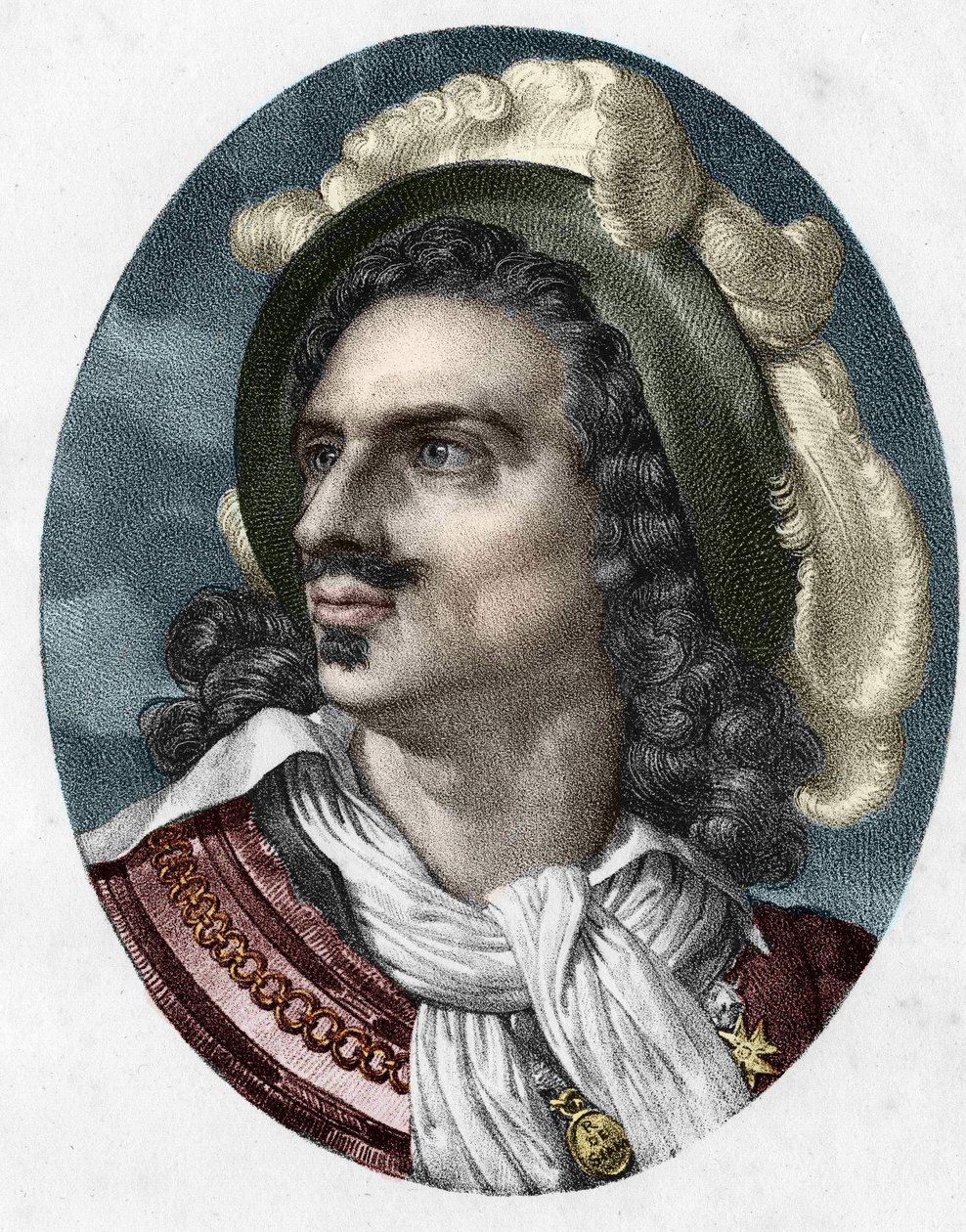 Ritratto di Claude Forbin, cavaliere, poi conte di Forbin, noto anche come Forbin - Gardanne. Capo dell