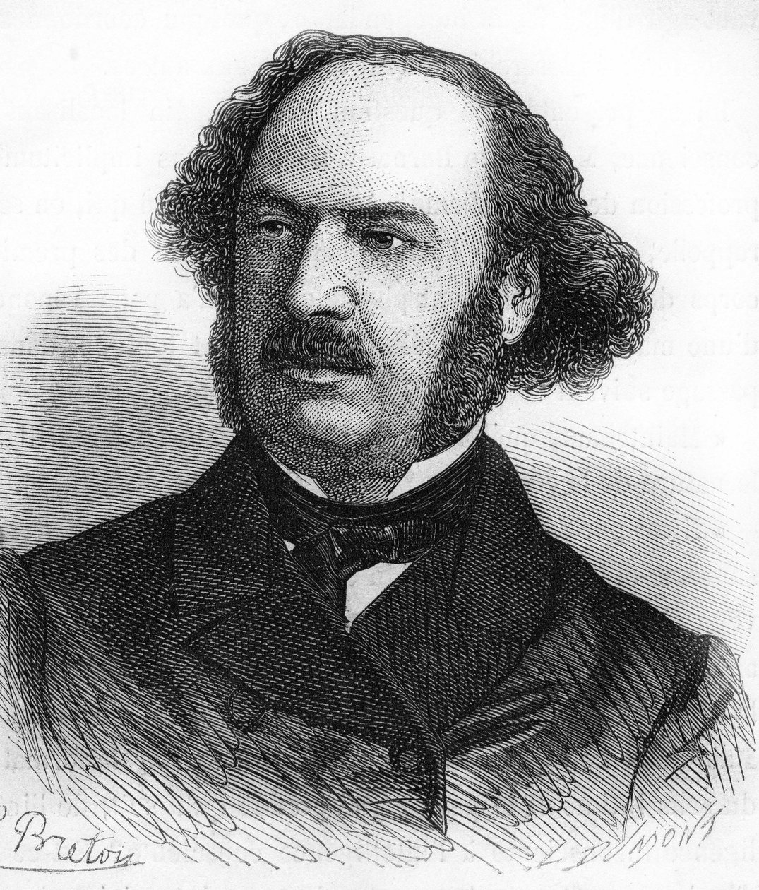 Ritratto di Jules François Simon Suisse, detto Jules Simon. Politico francese (1814-1896) da Unknown artist