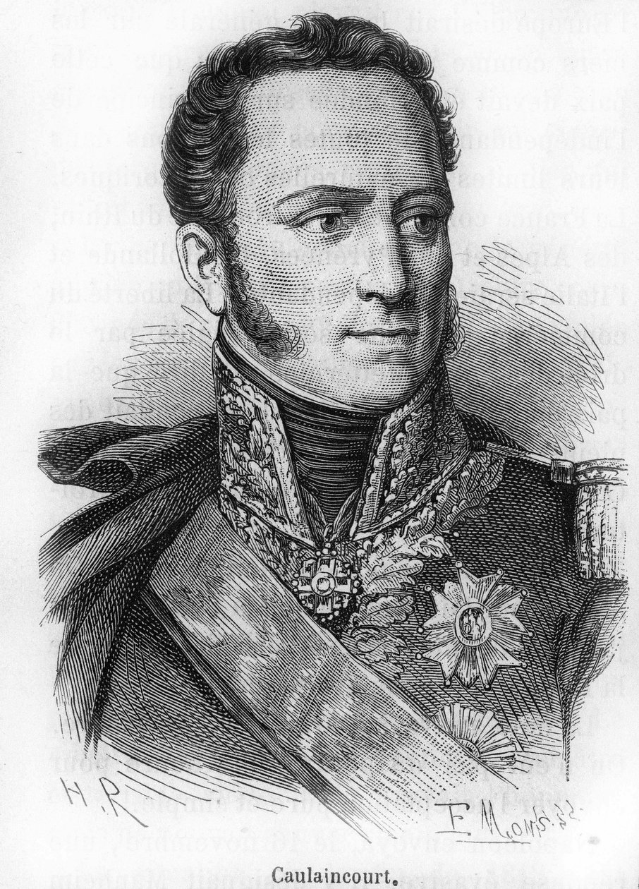 Ritratto del Marchese de Caulaincourt (1773-1827), Duca di Vicenza, generale e diplomatico francese da Unknown artist