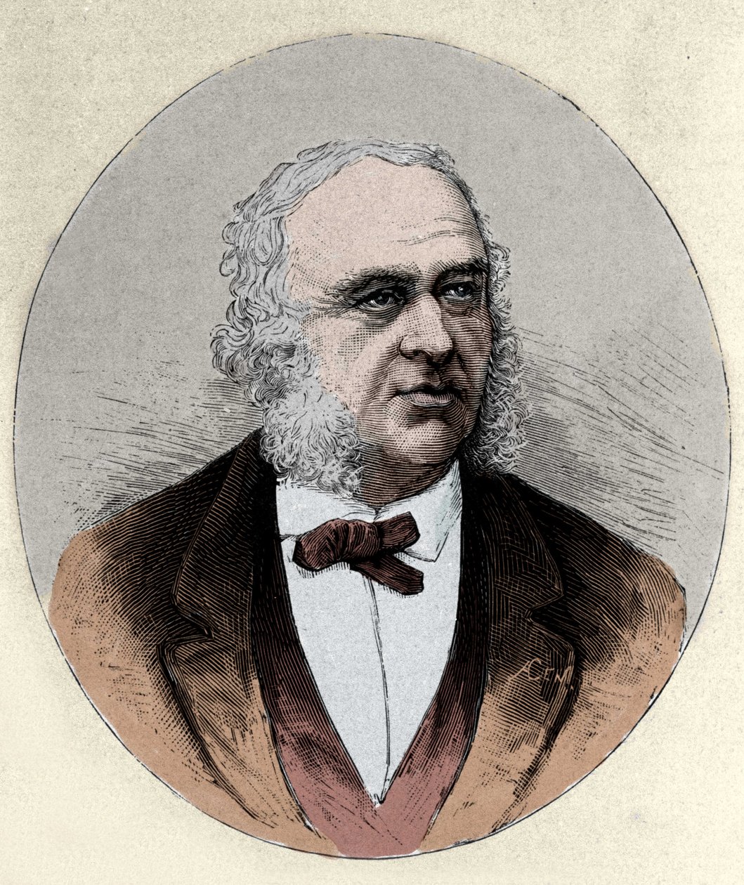 Ritratto di Paul Broca (1824-1880), chirurgo e antropologo francese da Unknown artist