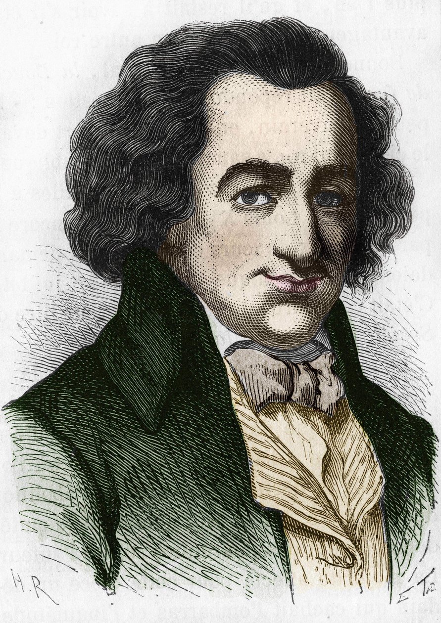 Ritratto di Thomas Paine (1737-1809), scrittore e politico britannico da Unknown artist