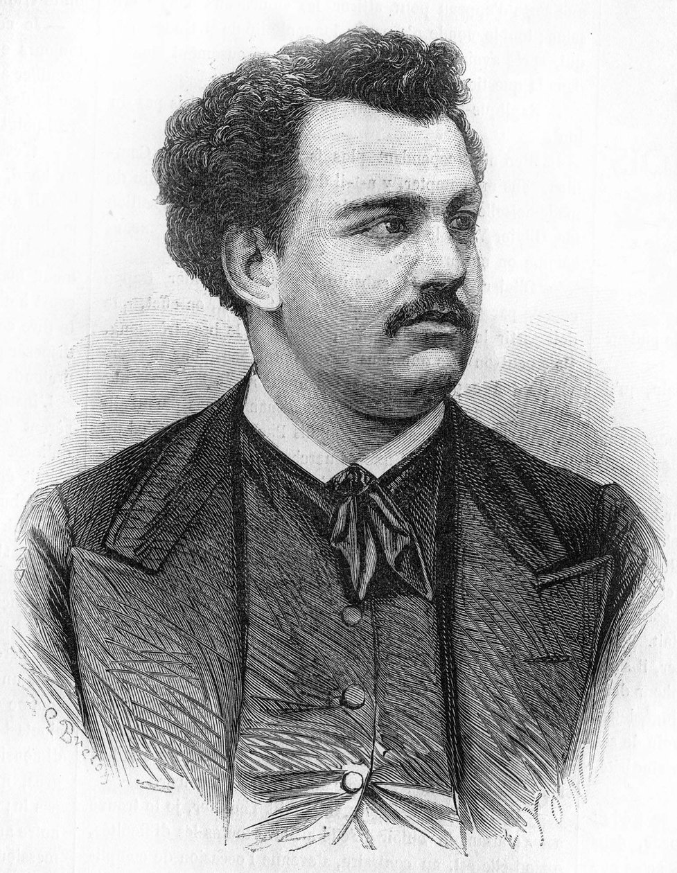 Ritratto di Victor Noir (1848-1870), giornalista francese da Unknown artist