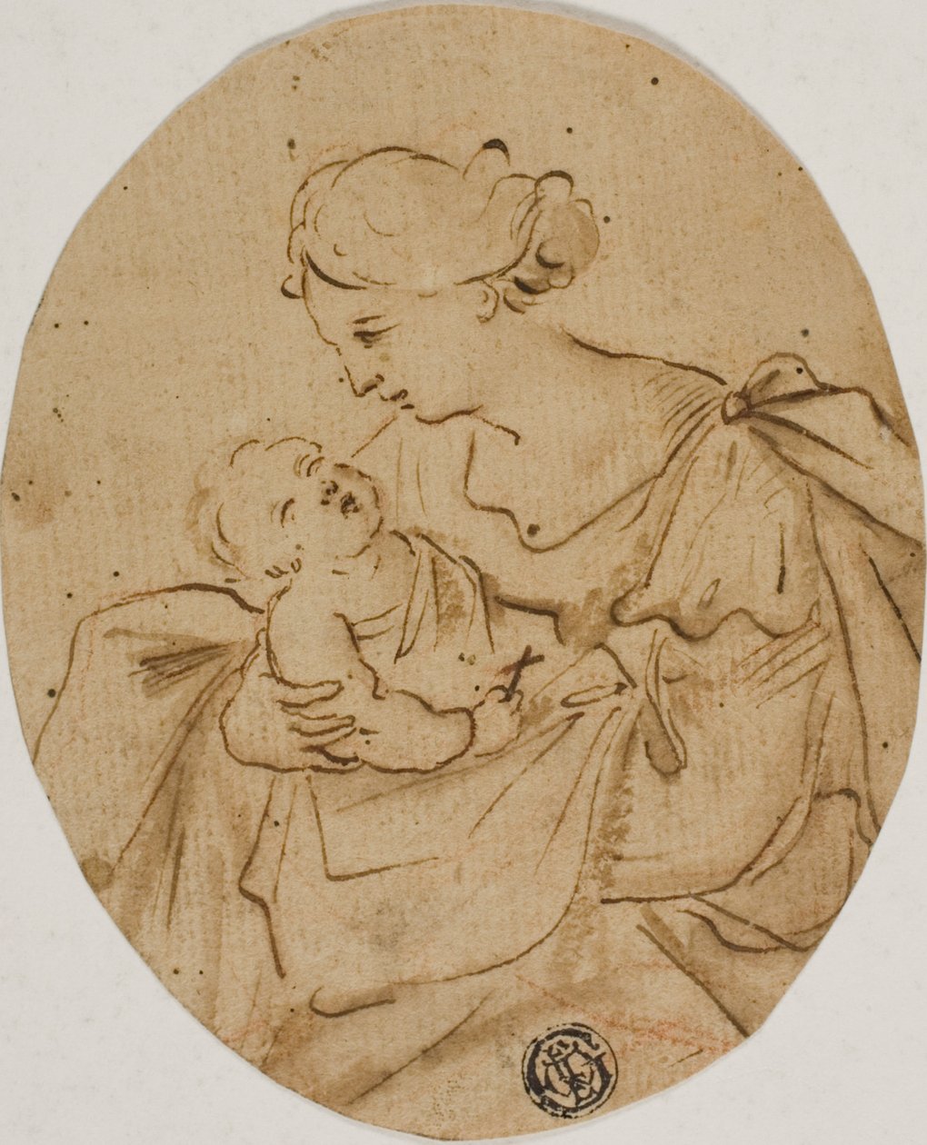 Madonna con Bambino da Unknown Italian