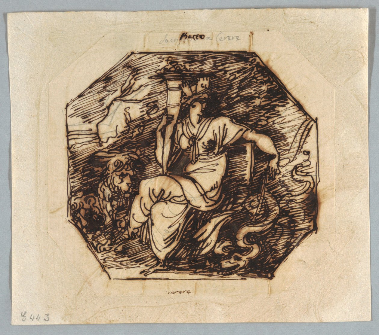 Disegno, Ceres, 1810 ca. da Unknown artistUnknown artist