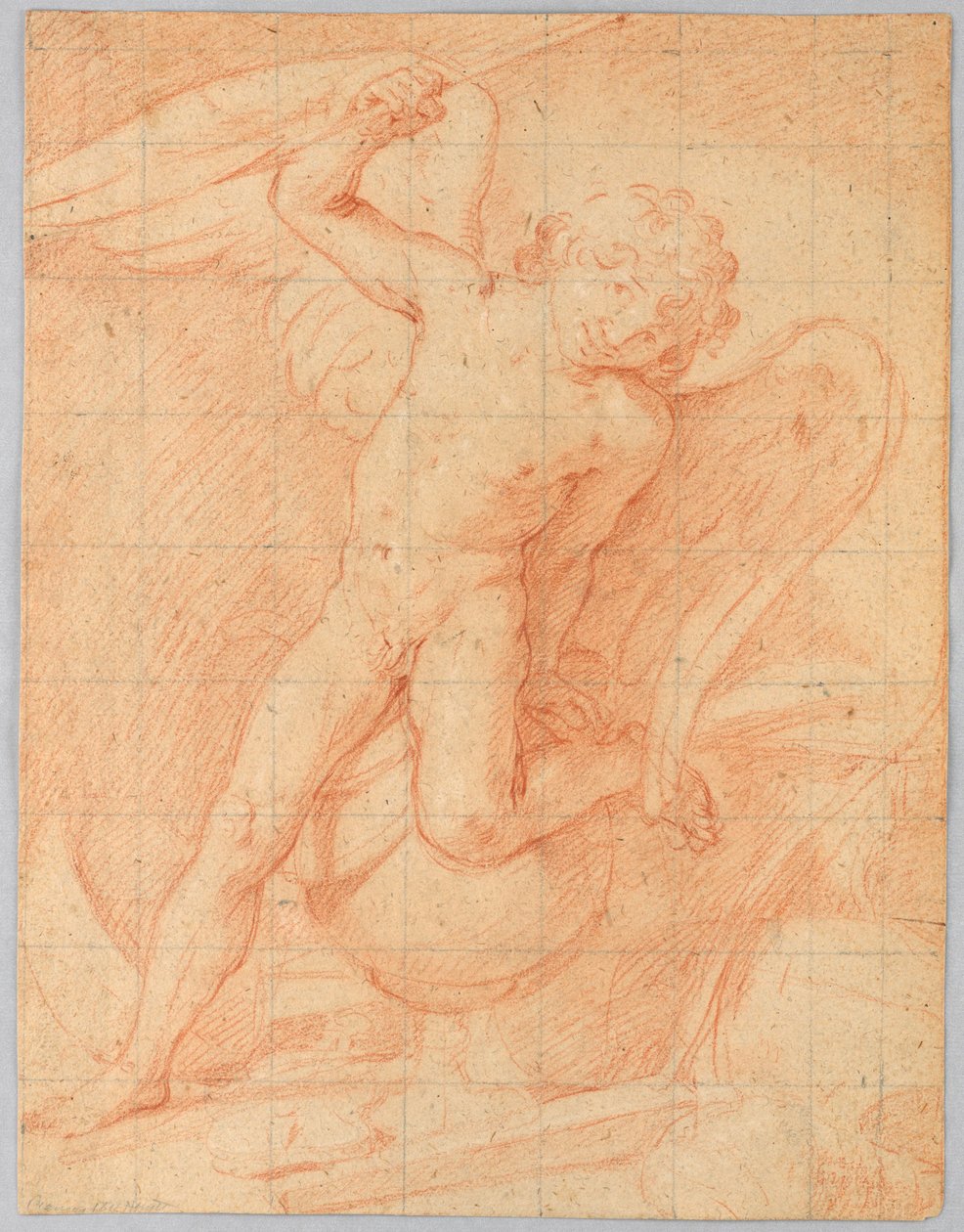 Disegno, Cupido, 1650-1700 da Unknown artistUnknown artist