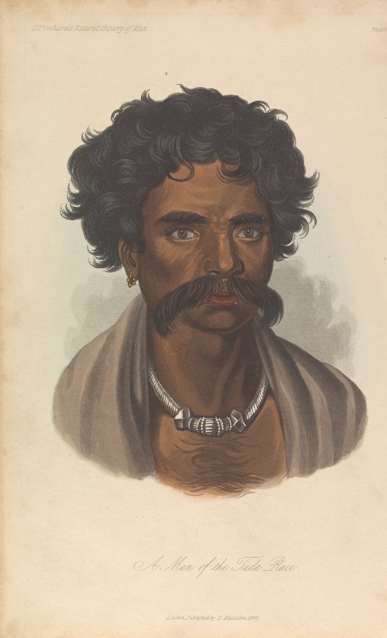 Un uomo della razza Tuda da Unknown artist