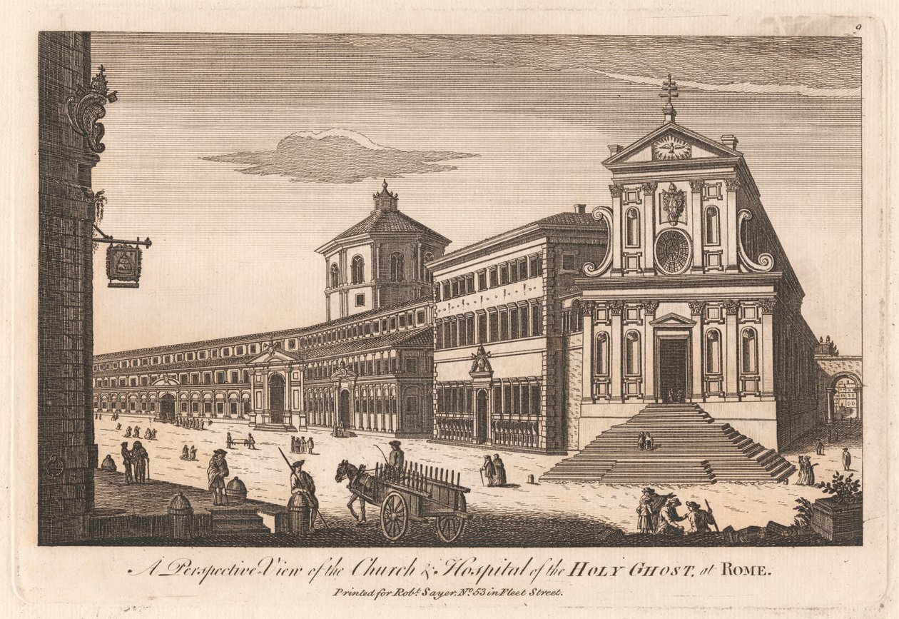 Vista prospettica della Chiesa e dell