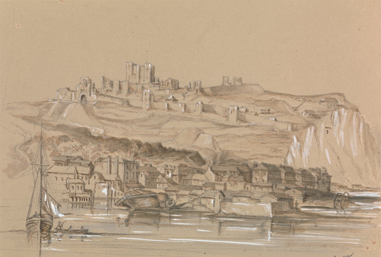 Veduta della città di Dover da Unknown artist