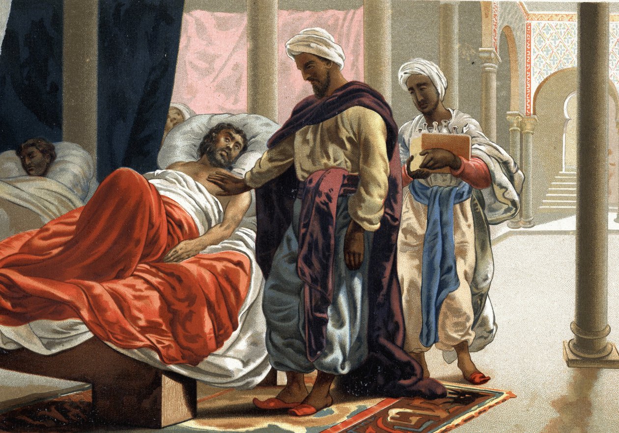 Abulcasis (936-1013) cura un malato in Spagna intorno all