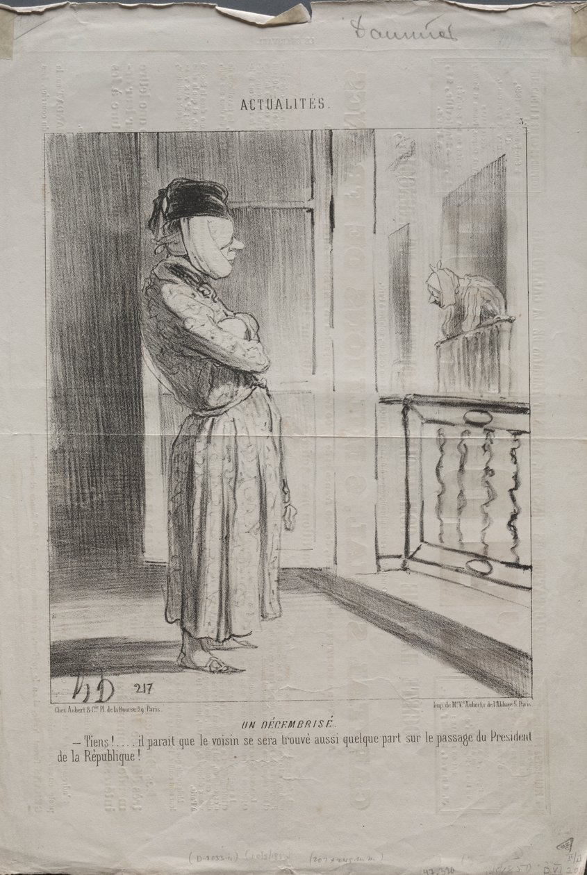 Attualità, tavola 3: Un "dicembrista" da Unknown artist