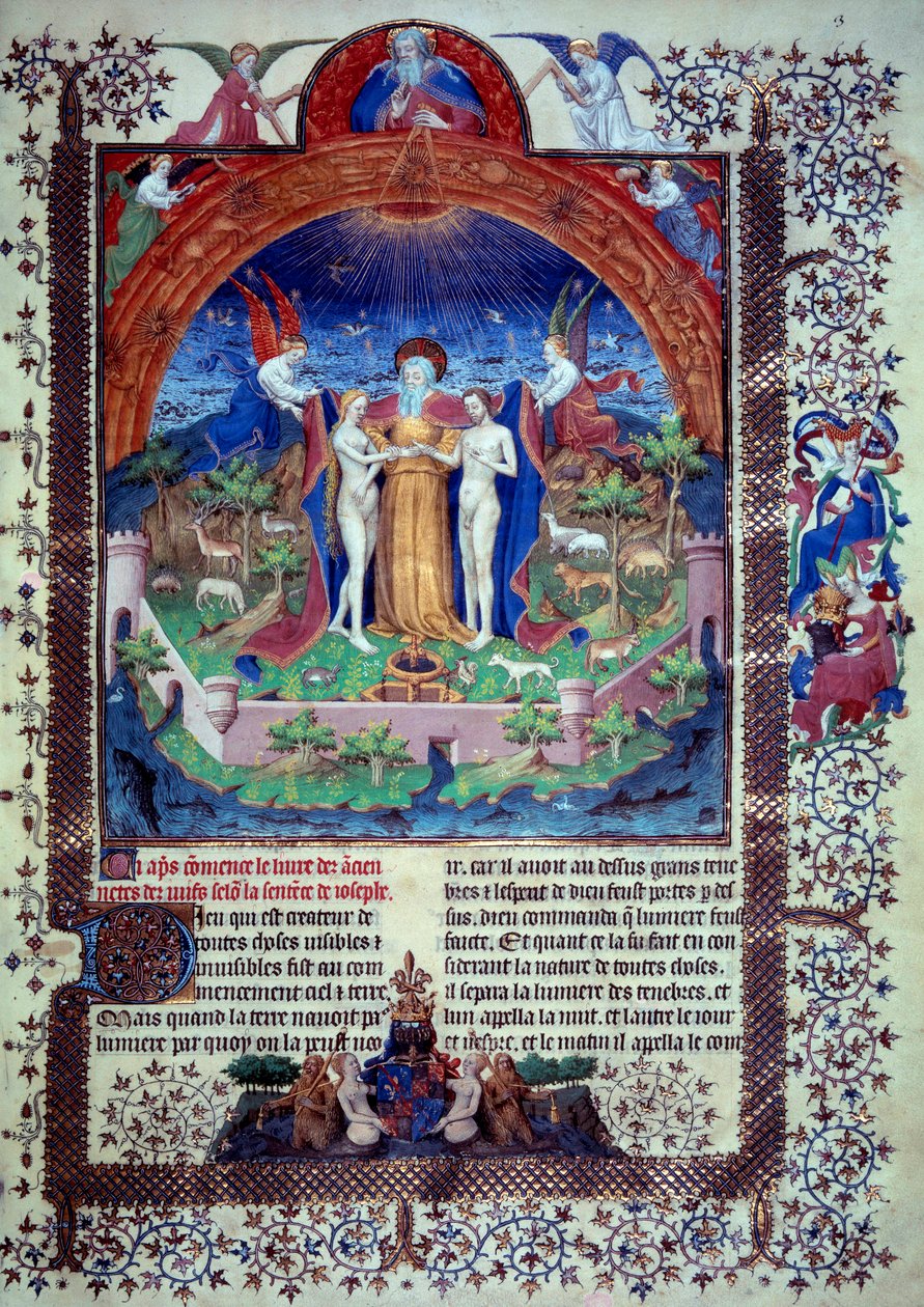 Adamo ed Eva nel Paradiso Terrestre (miniatura da 